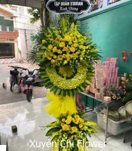 Hoa viếng đám tang - Chia Ly